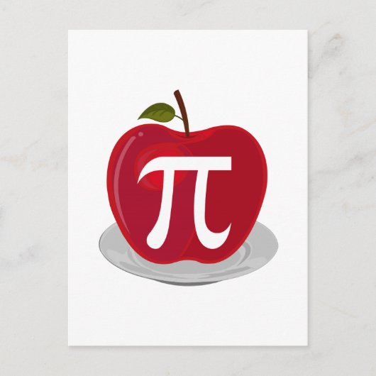 Carte Postale Tarte à la pomme (Devant)