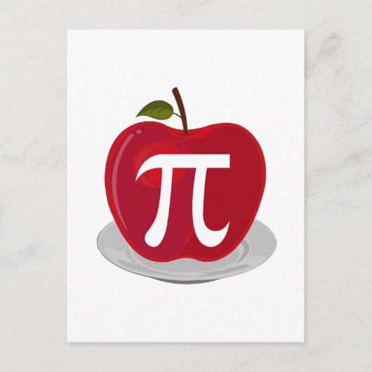 Carte Postale Tarte à la pomme (Devant)