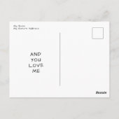 Carte Postale Tarte au citron (Dos)