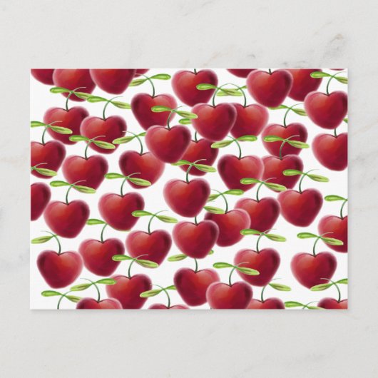 Carte Postale Tarte aux cerises (Devant)