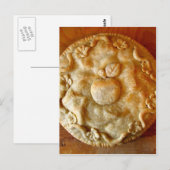 Carte Postale Tarte aux fleurs d'Apple (Devant / Derrière)