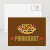 Carte Postale Tarte drôle (Devant / Derrière)