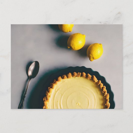 Carte Postale Tarte sucrée, Dessert, Post-croisement (Devant)