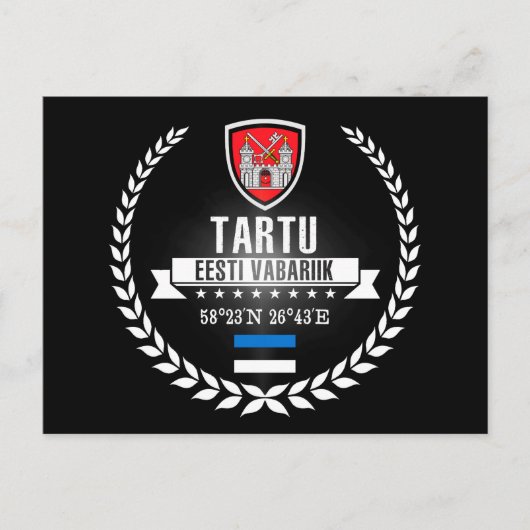 Carte Postale Tartu (Devant)