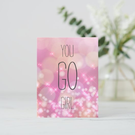 Carte Postale T'as ça Fille - Citations Inspirantes Étincelles R (Debout devant)