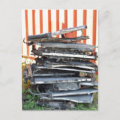 Carte Postale Tas de radiateurs (Devant)