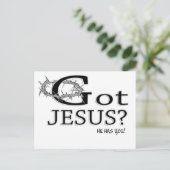 Carte Postale T'as eu Jésus ? (Debout devant)