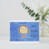 CARTE POSTALE T'AS MARCHÉ ! (Debout devant)