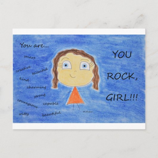 CARTE POSTALE T'AS MARCHÉ ! (Devant)