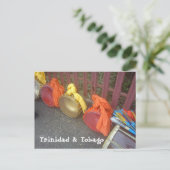Carte Postale Tasas, Trinité-et-Tobago (Debout devant)