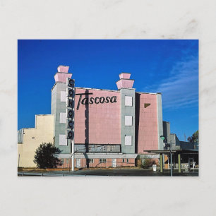 Carte Postale Tascosa Drive-In Theatre, Amarillo, Texas