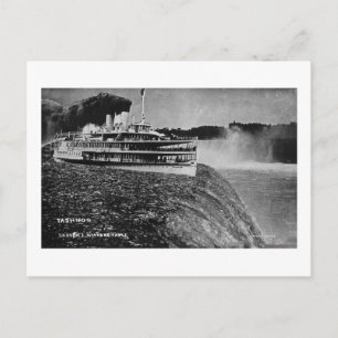 Carte Postale Tashmoo sur Niagra Falls Vintage Trick Photo