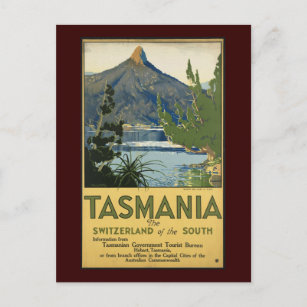 Carte Postale Tasmanie