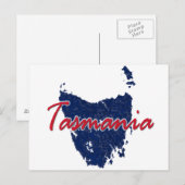 Carte Postale Tasmanie (Devant / Derrière)
