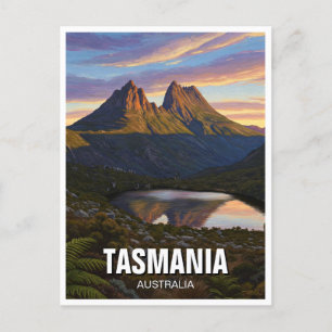 Carte Postale Tasmanie Australie Berceau Mountain Travel