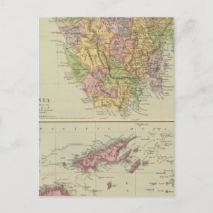 Carte Postale Tasmanie, Fidji
