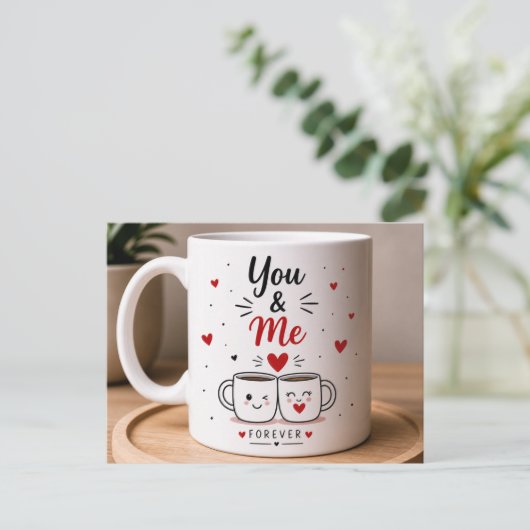 Carte Postale tasse (Debout devant)