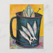 Carte Postale Tasse de poisson (Devant)