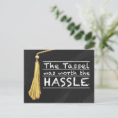 Carte Postale Tassel Hassle Silver (Debout devant)