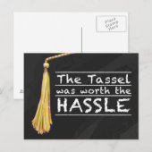 Carte Postale Tassel Hassle Silver (Devant / Derrière)