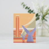 Carte Postale Tate Gallery et Millennium Bridge (Debout devant)