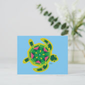 CARTE POSTALE TATHA LE SEATURTLE (Debout devant)