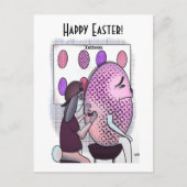 Carte postale Tatoo Pâques (Devant)