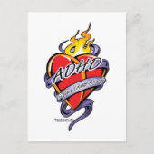 Carte Postale Tatouage ADHD (Devant)