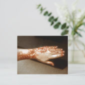 Carte Postale Tatouage au henné (Debout devant)