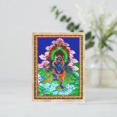 Carte Postale Tatouage cool oriental tibétain thangka Ucchusma (Debout devant)