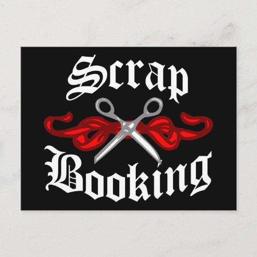 Carte Postale Tatouage de réservation de rebut (Devant)