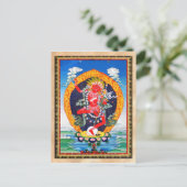 Carte Postale Tatouage de thangka oriental cool Vajravarahi (Debout devant)