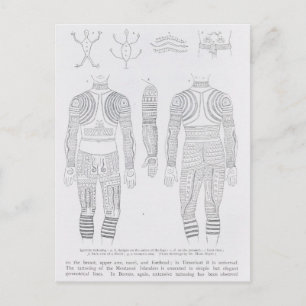 Carte Postale Tatouage igorrote