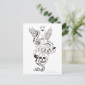 Carte Postale Tatouage tordu Jerry 1 (Debout devant)