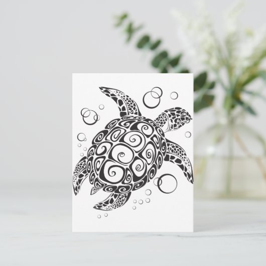 Carte Postale Tatouage triplé (Debout devant)