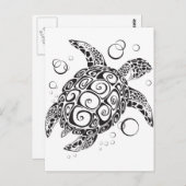 Carte Postale Tatouage triplé (Devant / Derrière)