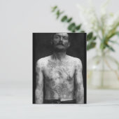 Carte Postale Tatouages de prison (Debout devant)
