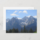 Carte Postale Tatras (Devant / Derrière)