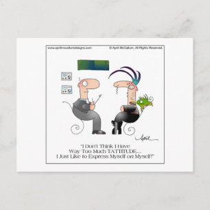 Carte postale TATTITUDE par April McCallum