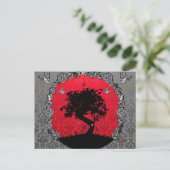 Carte Postale Tattoo Bonsai Arbre d'Amour (Debout devant)