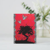 Carte Postale Tattoo Bonsai Arbre d'Amour (Debout devant)