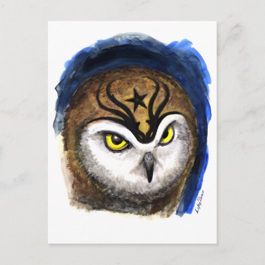 Carte Postale Tattoo Qui (Devant)