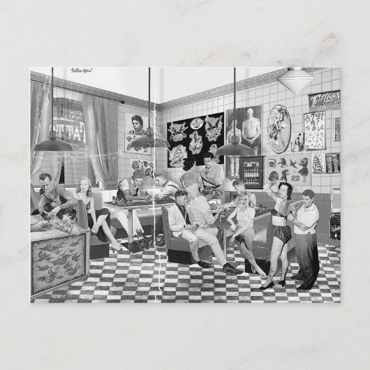 Carte Postale Tattoo You! (Devant)