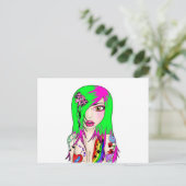Carte Postale Tatty Lizzie (Debout devant)