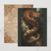 Carte postale Tatzelwurm (Devant / Derrière)