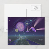 Carte Postale Tau Ceti revisité (Devant / Derrière)