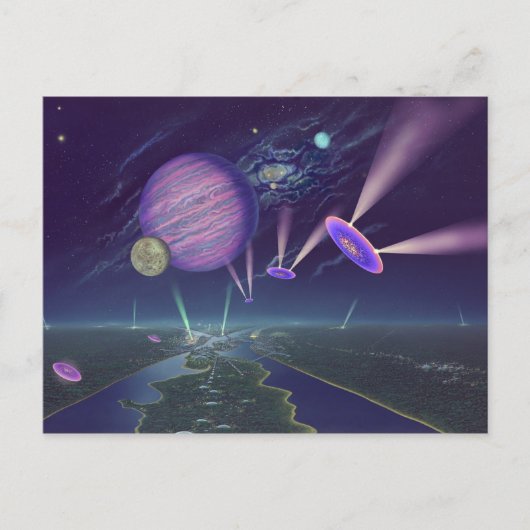 Carte Postale Tau Ceti revisité (Devant)