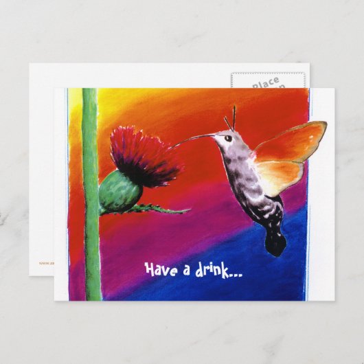 Carte Postale Taubenschwänzchen (Devant / Derrière)