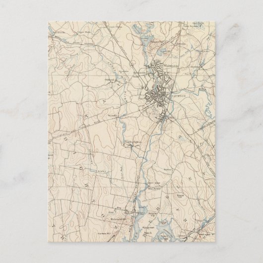 Carte Postale Taunton, Massachusetts (Devant)