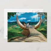 Carte Postale Taureau (Devant / Derrière)